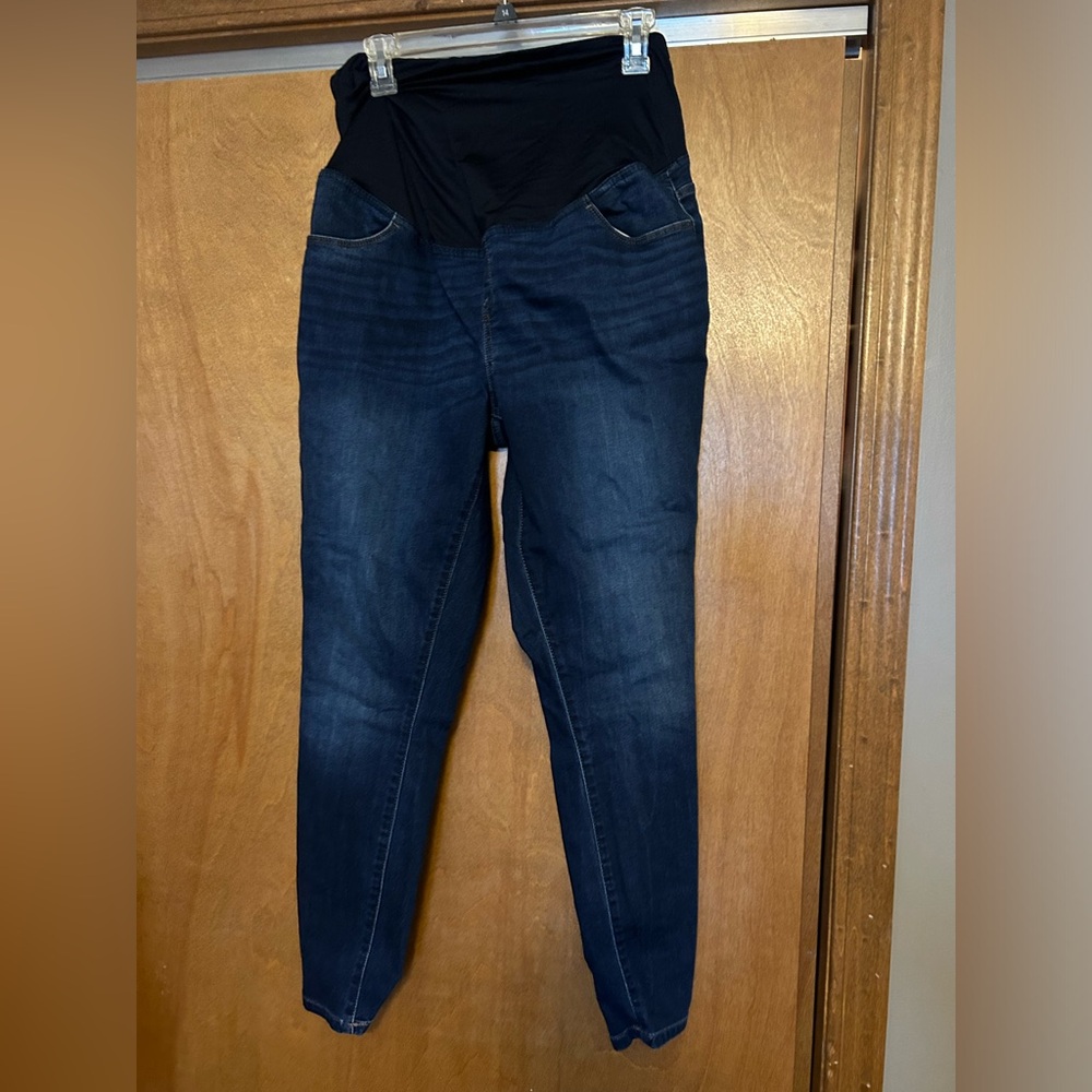 Isabel Maternity by Ingrid & Isabel Dark Blue Skinny Maternity Jeans